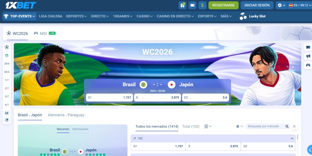 1xBet sitio de apuestas